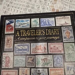 A Traveler's Diary Stamp Collection Book